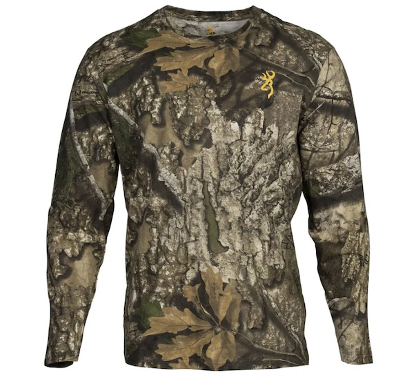 BRN TEE LS WASATCH RTAPX LARGE